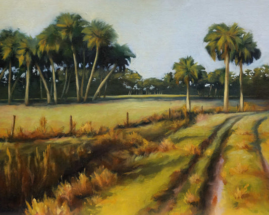Old Florida Road PRINT 9x12