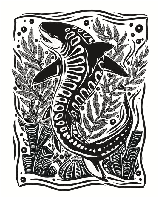 Tiger Shark 8x10 Print